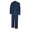 Bulwark Coverall, 8.6 cal/sq cm ATPV, 3XL, 32 1/2 in Inseam, 88% Cotton/12% Nylon, Zipper CLB2NV LN 54 - alternate 1
