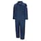 Bulwark Coverall, 36 cal/sq cm ATPV, M, 30 1/2 in Inseam, 88% Cotton/12% Nylon, Zipper CLC8NV RG M - alternate 1