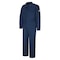Bulwark Coverall, 9.1 cal/sq cm ATPV, 3XL, 32 1/2 in Inseam, 88% Cotton/12% Nylon, Zipper CLD4NV LN 54 - alternate 1