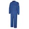 Bulwark Coverall, 5.2 cal/sq cm ATPV, M, 29 1/2 in Inseam, 93% Nomex Aramid/5% Kevlar(R)/2% Other, Zipper CNB6RB SH 40 - alternate 1