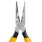 Jonard Tools 6 3/4 in Jonard's Long Nose Plier, Side Cutter Ergonomic With Dipped Plastic Grips Handle JIC-203 - alternate 2