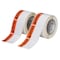 Brady Thermal Transfer Label, Orange/Black/White, Labels/Roll: 1000 THTEL-184-483-1-AV - alternate 1