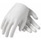 Pip Inspection Gloves, White, Polyester/Stainless Steel, White, , 12 PK 97-520 - alternate 1