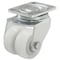 Zoro Select Dual Wheel Caster, Swivel, Nylon, 3 in., 1320 lb LHD-SPO 75K - alternate 1