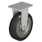 Zoro Select Rgd Plate Caster, Rubber, 5 in., 700 lb. BO-SE 125K - alternate 1