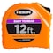 Keson 12 ft Tape Measures, 5/8 in Blade PGTFD12V - alternate 2