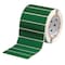 Brady Thermal Transfer Label, Green, Labels/Roll: 250 THTEP174-593-.25GN - alternate 1