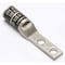 Burndy Two-Hole Compression Lug, 2/0 AWG Max, 1/4 in Stud, Standard Barrel, Copper, Black YA26L2NT14 - alternate 1