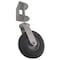 Zoro Select Gate Caster, Rubber, 8 in., 210 lb. 22W969 - alternate 1