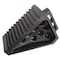 Zoro Select Wheel Chock, Molded Rubber, Black 22XW83 - alternate 2