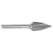 Zoro Select Carbide Bur, Pointed Tree, 3/4, 1/4 Shank 310-001144 - alternate 1