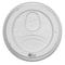 Dixie Lid for 10 oz. Hot Cup, Dome, Sip Through, White, Pk1000 DL9540 - alternate 1