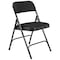 National Public Seating Folding Chair, Fabric, 29-1/2inH, Black, PK4 2210 - alternate 1