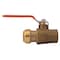 Sharkbite Ball Valve, DZR Brass, 1 in.sz. 22187-0000LF - alternate 1