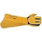 Caiman 1878 Welding Gloves, Extended Gauntlet Cuff, Wing Thumb, Premium Deerskin, L, 1 PR 1878-5 - alternate 3