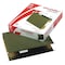 Zoro Select Extra Capacity Reinforced Hanging File Folders, 2" Capacity, Letter Size, 1/5-Cut Tabs, Green, PK25 PFX4152X2 - alternate 1