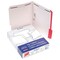 Zoro Select File Folders 8-1/2" x 11", Embossed Fasteners, Red, Pk50 PFX21319 - alternate 1