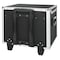 Vaultz File Box, Aluminum, Chrome, PVC, 17 1/4 in W, 15 in D, 14 1/4 in H, Combination-Lock Lid Closure IDEVZ01270 - alternate 2