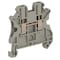 Schneider Electric Terminal Block, Pass-Through, 1 Pole, 20 A, 1,000 V AC, 12 AWG, Screw Termination, Gray NSYTRV22 - alternate 1