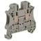 Schneider Electric Terminal Block, Pass-Through, 1 Pole, 50 A, 1,000 V AC, 8 AWG, Screw Termination, Gray NSYTRV62 - alternate 1