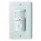 Hubbell Wiring Device-Kellems Wall Mount Sensor, Occupancy, Vacancy, Hard Wired, White, 1,200 sq ft, Fluorescent, LED WS1000W - alternate 1