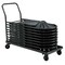 National Public Seating Folding Chair Cart, 300 lb. Load Capacity, Holds 26 Chairs DY-1100 - alternate 2