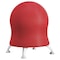 Safco Ball Chair Ball Chair, No Arms, 23" Height, Mesh, Crimson 4750CI - alternate 1