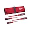 Milwaukee Tool 4 PC 1000V Insulated Screwdriver Set w/ Roll Pouch 48-22-2204 - alternate 1