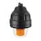 Federal Signal Warning Light, Amber, LED, 24V AC/DC, 60 FPM, 8 13/16 in Dia., Ceiling, Pendant, Wall 27XL-024A-MOD - alternate 1