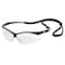 Condor Safety Glasses, Agitator Series, Anti-Fog, Anti-Static, Anti-Scratch, Black Half-Frame, Clear Lens 23Y618 - alternate 1