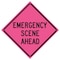 Eastern Metal Of Elmira Bright Pink Roll Up Sign, 36"x36", ESA C-36-SPB-ESA - alternate 1