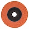 Norton Abrasives Flap Disc, 4 1/2 In x 60 Grit, 7/8, Series: SG Blaze(R) 66254400254 - alternate 2