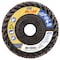 Norton Abrasives Flap Disc, 4 1/2 In x 60 Grit, 7/8, Series: SG Blaze(R) 66254400254 - alternate 1