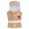 Dupont Disposable Hood, Tychem(R) 5000, Taped Seam, Tan, Covers Face, Head , 6 PK C3651TTN00000600 - alternate 1