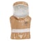 Dupont Disposable Hood, Tychem(R) 5000, Taped Seam, Tan, Covers Face, Head , 6 PK C3651TTN00000600 - alternate 2