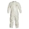 Dupont 0 Coverall. Collar. Elastic Wrists and Ankles. Storm Flap with Adhesive Closure. White. 2X SL125TWH2X000600 - alternate 2