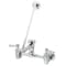 Zurn Rigid Utility Sink Faucet, Chrome Plated, 2 Holes, ADA Compliant Z843M1-XL - alternate 1