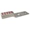 Zoro Select Two-Hole Compression Lug, 350 kcmil Max, 1/2 in Stud, Long Barrel, Copper, Red 24C413 - alternate 1