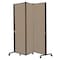 Screenflex Portable Room Divider, 5Ft 9In W, Sndlwood HKDL603-VO - alternate 1