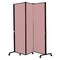 Screenflex Portable Room Divider, 5Ft 9In W, Rspbrry HKDL603-VM - alternate 1