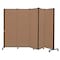 Screenflex Portable Room Divider, 9Ft 5In W, Walnut HKDL605-DO - alternate 1