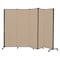 Screenflex Portable Room Divider, 9Ft 5In W, Sndlwood HKDL605-VO - alternate 1