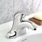American Standard Manual Low Arc Bathroom Faucet, 4" Mount, Chrome 3 Hole 7385050.002 - alternate 2
