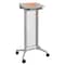 Safco Lectern, Steel/Polycarbonate, Gray 8912GR - alternate 1