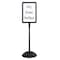 Safco Pedestal Display Board 4117BL - alternate 1