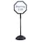 Safco Pedestal Display Board 4118BL - alternate 1