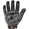 Ironclad Performance Wear Box Handler(R) Mechanics Gloves, Silicone Printed Synthetic Leather Palm, Nylon Back, S, Black BHG-02-S - alternate 2