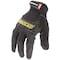 Ironclad Performance Wear Box Handler(R) Mechanics Gloves, Silicone Printed Synthetic Leather Palm, Nylon Back, S, Black BHG-02-S - alternate 1