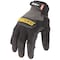 Ironclad Performance Wear Heavy Utility(TM) Mechanics Gloves, Synthetic Leather Palm, Nylon Back, L, Black HUG-04-L - alternate 1