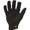 Ironclad Performance Wear Workcrew(R) Mechanics Gloves, Synthetic Leather Palm, Nylon Back, L, Black/Yellow WCG-04-L - alternate 2